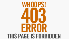 Error 403 Page is Forbidden